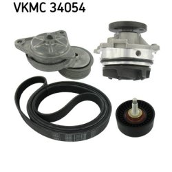 Water Pump + V ribbed Belt Kit VKMC34054 SKF VKMC 34054 OE Ref 074903137BC