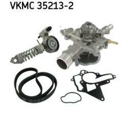 Water Pump + V ribbed Belt Kit VKMC35213 2 SKF VKMC 35213-2 OE Ref 1334145