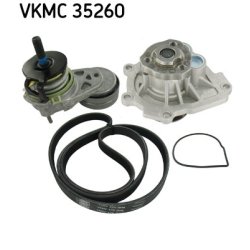 Water Pump + V ribbed Belt Kit VKMC35260 SKF VKMC 35260 OE Ref 55556090