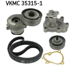 Water Pump + V ribbed Belt Kit VKMC35315 1 SKF VKMC 35315-1 OE Ref 044260849B