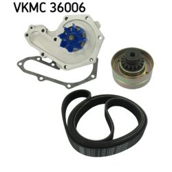 Water Pump + V ribbed Belt Kit VKMC36006 SKF VKMC 36006 OE Ref 038903137J