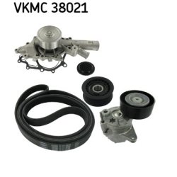 Water Pump + V ribbed Belt Kit VKMC38021 SKF VKMC 38021 OE Ref 059903341A