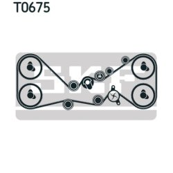 Water Pump & Timing Belt Kit VKMC98115 4 SKF VKMC 98115-4 OE Ref 13028AA072