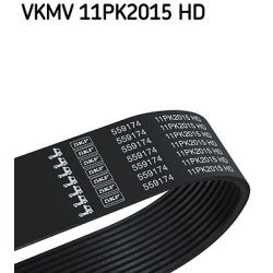 V ribbed Belt VKMV11PK2015HD SKF VKMV 11PK2015 HD OE Ref 0019936096
