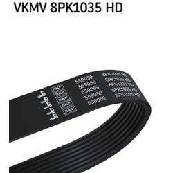 V ribbed Belt VKMV8PK1035HD SKF VKMV 8PK1035 HD OE Ref 977828 SKF