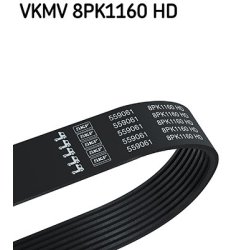 V ribbed Belt VKMV8PK1160HD SKF VKMV 8PK1160 HD OE Ref 51968200323