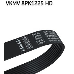 V ribbed Belt VKMV8PK1225HD SKF VKMV 8PK1225 HD OE Ref RS7L15909 SKF