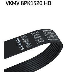 V ribbed Belt VKMV8PK1520HD SKF VKMV 8PK1520 HD OE Ref 1388161 SKF