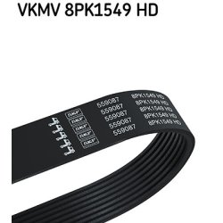 V ribbed Belt VKMV8PK1549HD SKF VKMV 8PK1549 HD OE Ref 51968200312 SKF