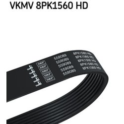 V ribbed Belt VKMV8PK1560HD SKF VKMV 8PK1560 HD OE Ref 1340A113