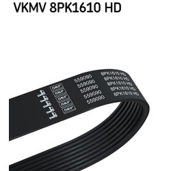 V ribbed Belt VKMV8PK1610HD SKF VKMV 8PK1610 HD OE Ref 0019932596 SKF