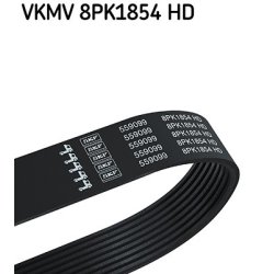 V ribbed Belt VKMV8PK1854HD SKF VKMV 8PK1854 HD OE Ref 0009939996