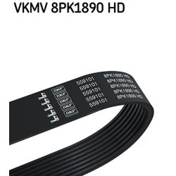 V ribbed Belt VKMV8PK1890HD SKF VKMV 8PK1890 HD OE Ref 1704613