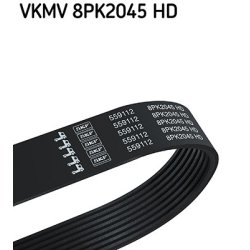 V ribbed Belt VKMV8PK2045HD SKF VKMV 8PK2045 HD OE Ref 1393280