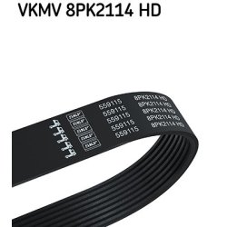 V ribbed Belt VKMV8PK2114HD SKF VKMV 8PK2114 HD OE Ref 1444203 SKF