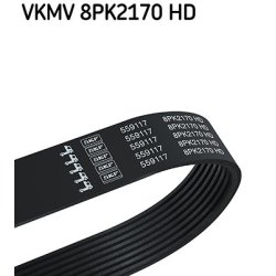V ribbed Belt VKMV8PK2170HD SKF VKMV 8PK2170 HD OE Ref 1371533 SKF