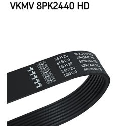V ribbed Belt VKMV8PK2440HD SKF VKMV 8PK2440 HD OE Ref 0099979692