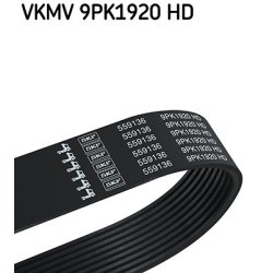 V ribbed Belt VKMV9PK1920HD SKF VKMV 9PK1920 HD OE Ref 0009937796