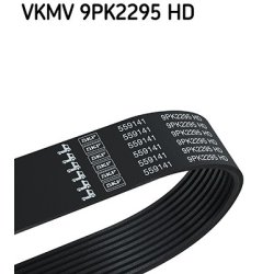 V ribbed Belt VKMV9PK2295HD SKF VKMV 9PK2295 HD OE Ref 0149976892 SKF