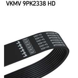 V ribbed Belt VKMV9PK2338HD SKF VKMV 9PK2338 HD OE Ref 0019932496 SKF
