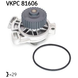 Water Pump VKPC81606 SKF VKPC 81606 OE Ref 034121004