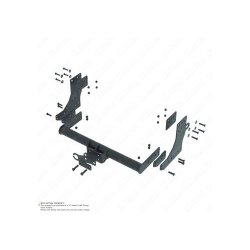 Fixed Flange Towbar TB 200-042