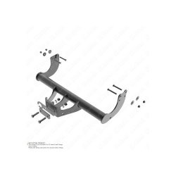 Ford Transit Custom MPV Van 2012 2023 Flange Towbar TB 200-132