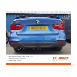 Westfalia Detachable Towbar TB 303366600001 TB