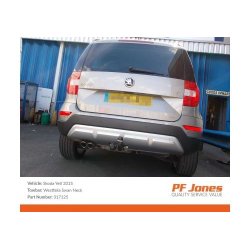 Westfalia Swan Neck Towbar TB 317125600001 TB