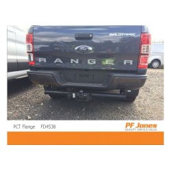 PCT Flange Towbar With Step Bumper TB FD4538 TB