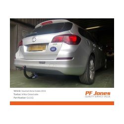 Witter Detachable Towbar TB G111Q TB