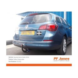 Witter Detachable Towbar TB G111Q TB