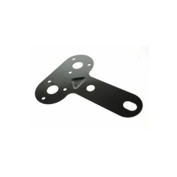 DOUBLE SOCKET MOUNTING PLATE BK TB MP092B