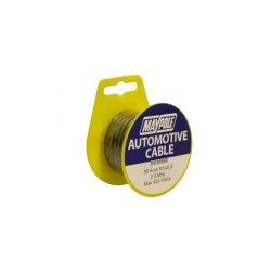 2.5M MINI REEL SINGLE BLACK CABLE 1x 4.5mm² 35amp TB MP3095B