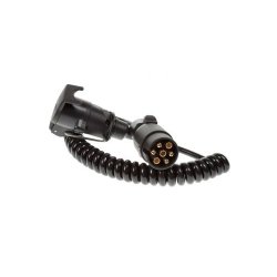 EXTENSION LEAD CURLY 1.5M 12N 7PIN PLUG & SOCKET DP TB MP5885