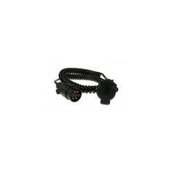EXTENSION LEAD CURLY 3M 12N 7 PIN PLUG + SOCKET TB MP5889