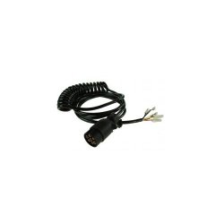 EXTENSION LEAD CURLY 7PIN 4M 2M TAIL WITH SPADE CONNECTION TB MP5909