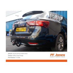 Witter Fixed Flange Towbar TB TY158A TB