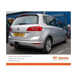 Witter Fixed Flange Towbar TB VW83 TB