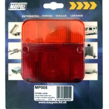 Rear Lamp Square Lens Only 003 (Lighting)