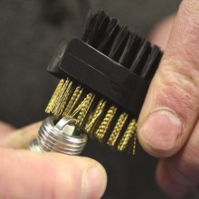 Wire Brush Brass Nylon (Wire Brushes) Tools & Maintenance