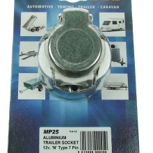 Socket Aluminium 12N 7 Pin (Plugs & Sockets)