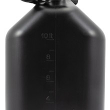 Diesel Fuel Can Black Plastic 10 Litre (Fuel Cans & Accessories) Tools & Maintenance