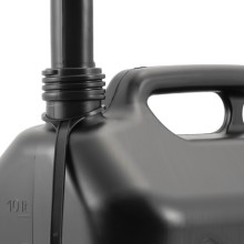 Diesel Fuel Can Black Plastic 10 Litre (Fuel Cans & Accessories) Tools & Maintenance