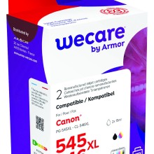 WeCare Compatible Canon PG 545XL CL 546XL Black & Tri Colour Ink Cartridge (Cartridges)