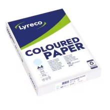 Lyreco Pastel Tinted Blue A4 Paper 80 gsm - Pack of 1 Ream (500 Sheets