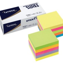 Premium Sticky Cube 75 x 75mm Pack of 2 (Sticky Notes)