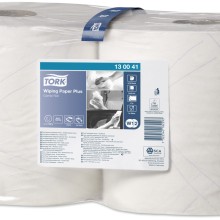 2 Ply Premium Wiping Paper Plus 2 x 255m Combi Rolls (Wiping Roll)