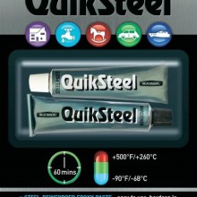 Steel Two Part Epoxy Paste 2 x 1oz Tubes