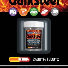 Extreme Temperature Steel Epoxy Putty 3oz Pack